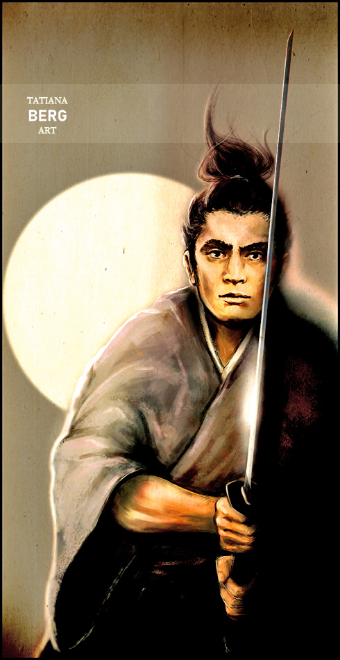 Samurai art by Tatiana Berg