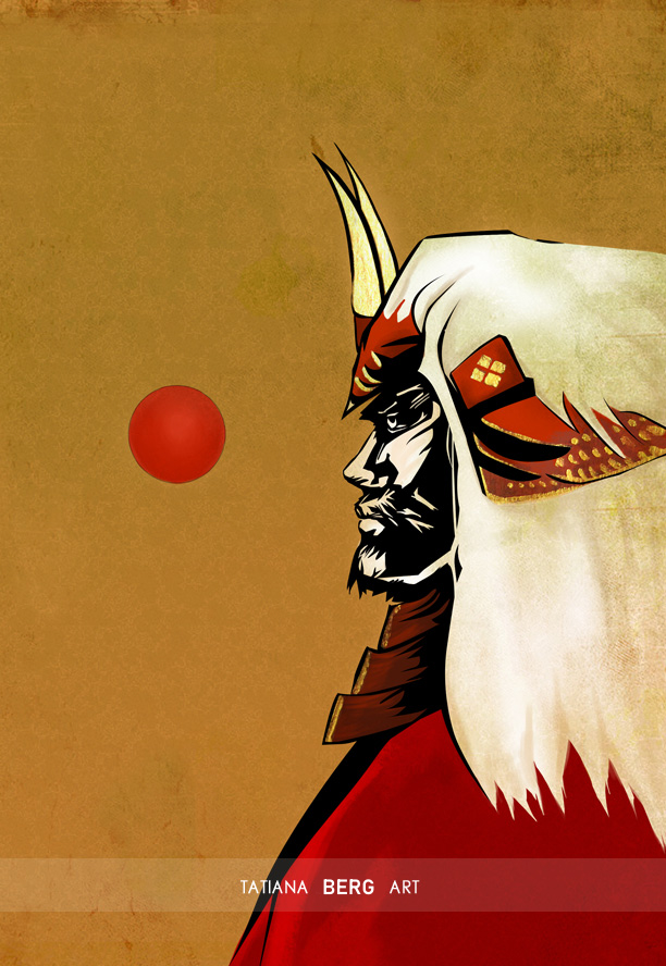 takeda shingen portrait  daimyo painting sengoku warlord Art