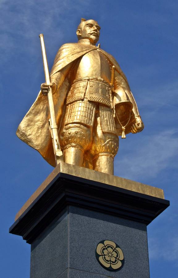Oda Nobunaga Daimyo's fate. Statue