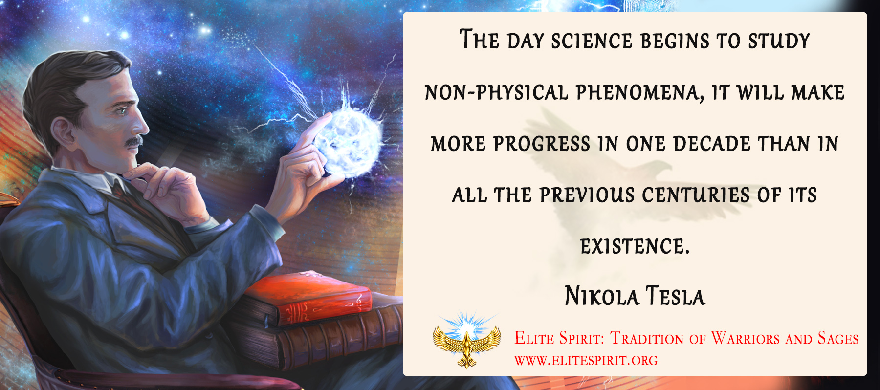 Nikola Tesla Quote Saying